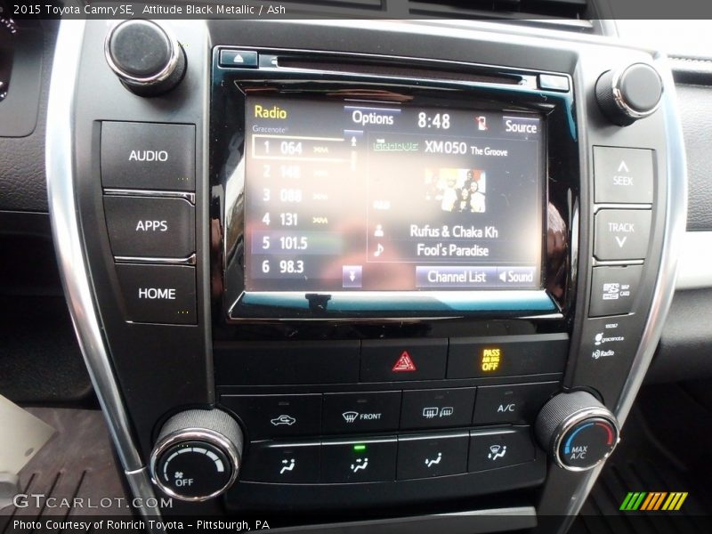 Attitude Black Metallic / Ash 2015 Toyota Camry SE