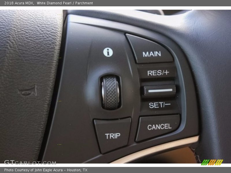 Controls of 2018 MDX 