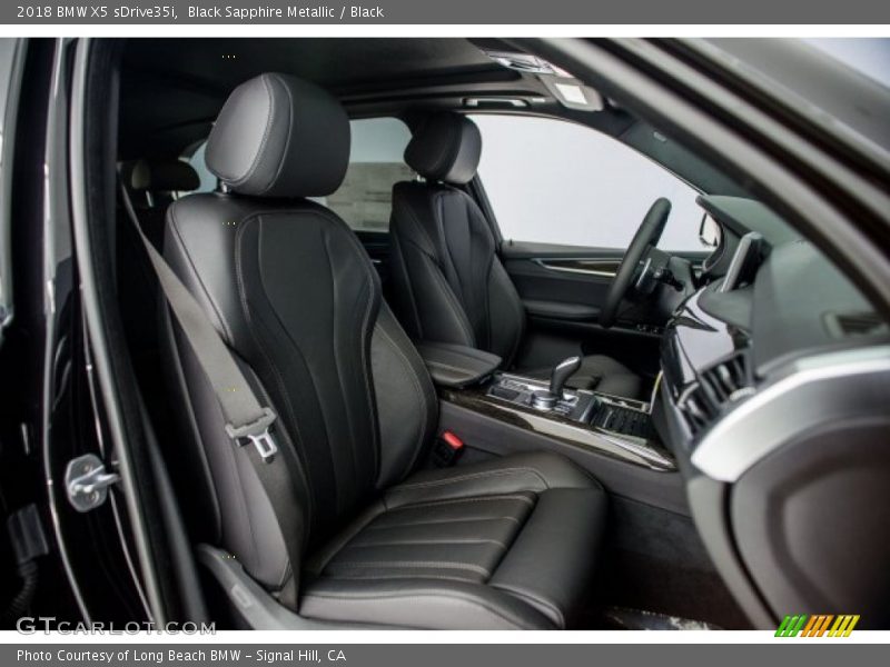 Black Sapphire Metallic / Black 2018 BMW X5 sDrive35i