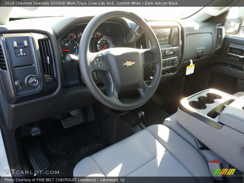 Summit White / Dark Ash/Jet Black 2018 Chevrolet Silverado 3500HD Work Truck Crew Cab 4x4