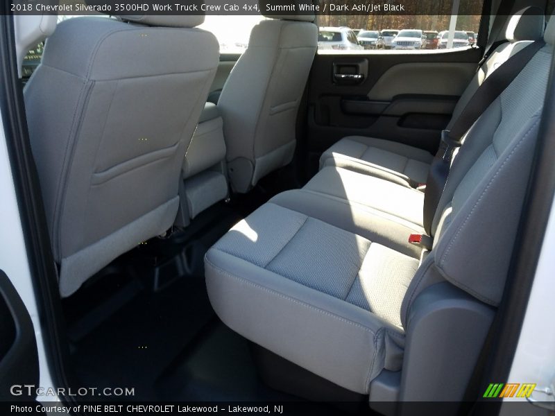Summit White / Dark Ash/Jet Black 2018 Chevrolet Silverado 3500HD Work Truck Crew Cab 4x4