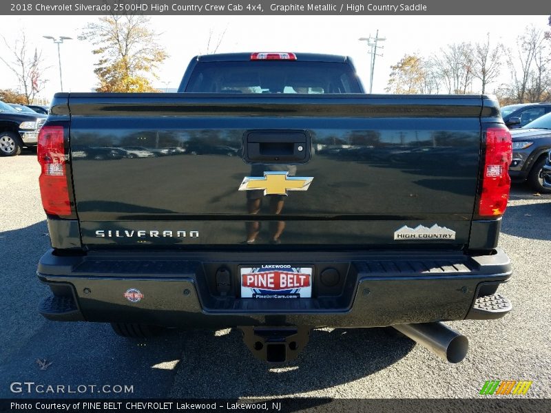 Graphite Metallic / High Country Saddle 2018 Chevrolet Silverado 2500HD High Country Crew Cab 4x4