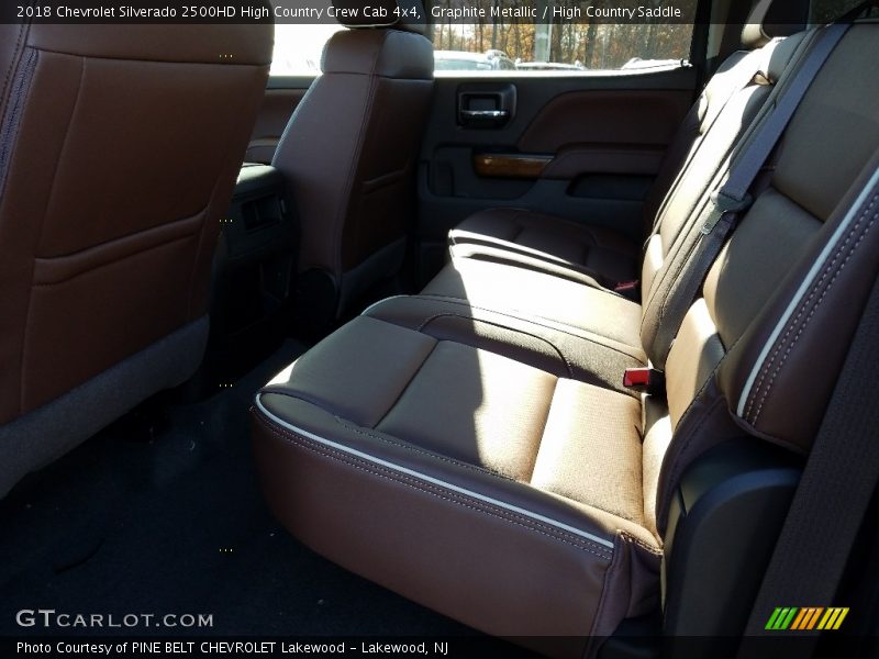 Graphite Metallic / High Country Saddle 2018 Chevrolet Silverado 2500HD High Country Crew Cab 4x4