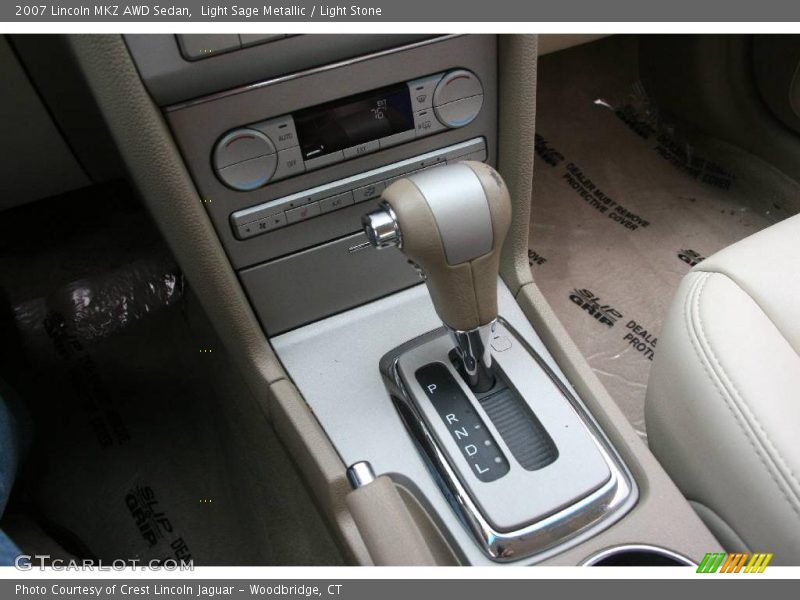 Light Sage Metallic / Light Stone 2007 Lincoln MKZ AWD Sedan