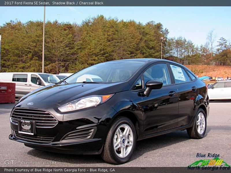 Shadow Black / Charcoal Black 2017 Ford Fiesta SE Sedan