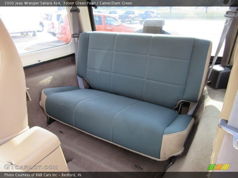 Forest Green Pearl / Camel/Dark Green 2000 Jeep Wrangler Sahara 4x4