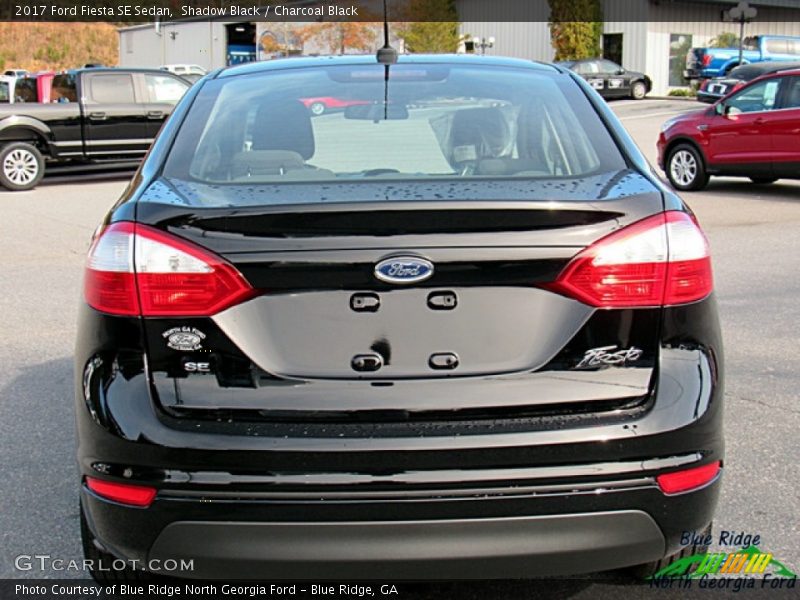 Shadow Black / Charcoal Black 2017 Ford Fiesta SE Sedan