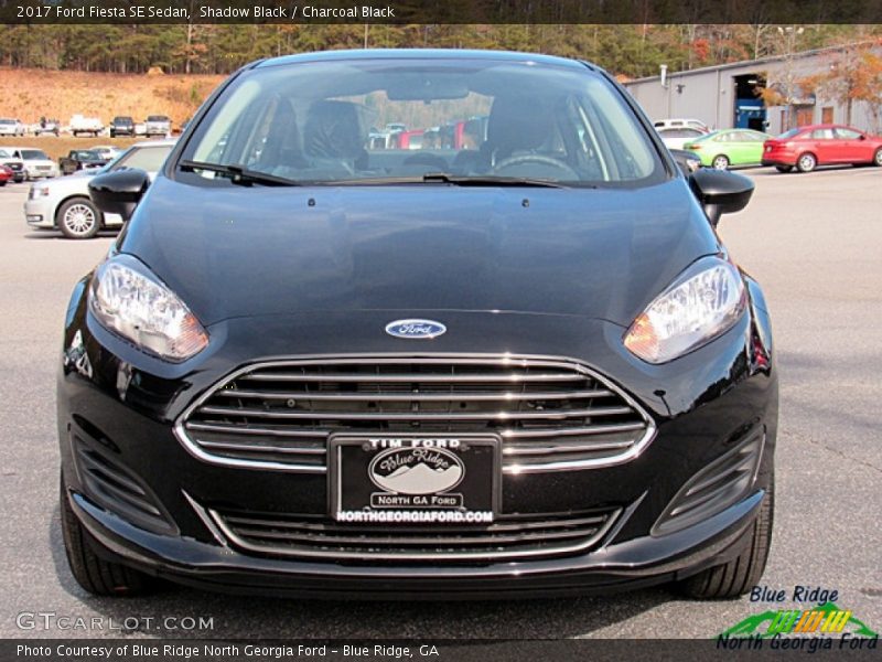 Shadow Black / Charcoal Black 2017 Ford Fiesta SE Sedan