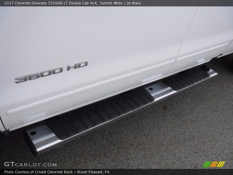 Summit White / Jet Black 2017 Chevrolet Silverado 3500HD LT Double Cab 4x4