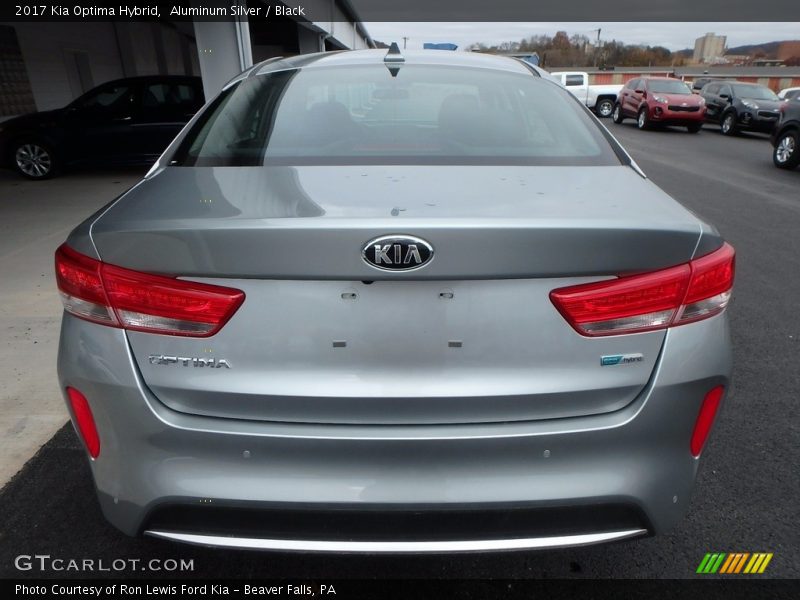 Aluminum Silver / Black 2017 Kia Optima Hybrid