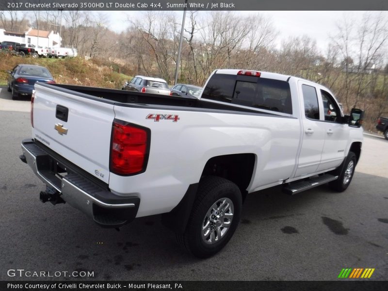 Summit White / Jet Black 2017 Chevrolet Silverado 3500HD LT Double Cab 4x4