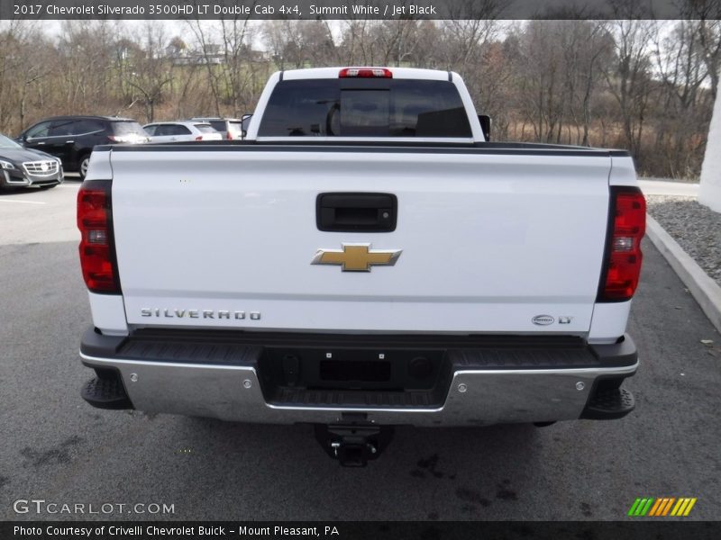 Summit White / Jet Black 2017 Chevrolet Silverado 3500HD LT Double Cab 4x4