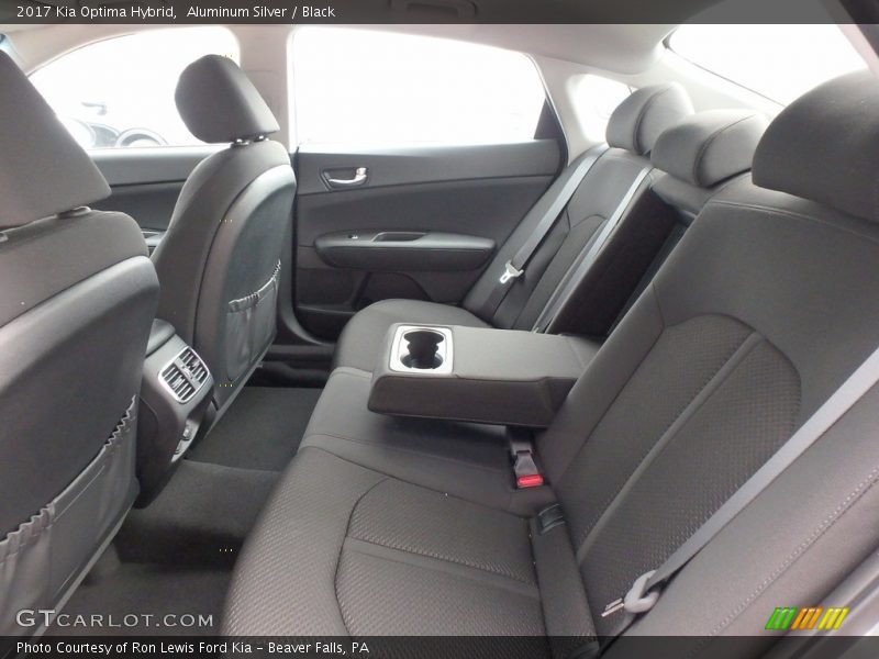 Rear Seat of 2017 Optima Hybrid