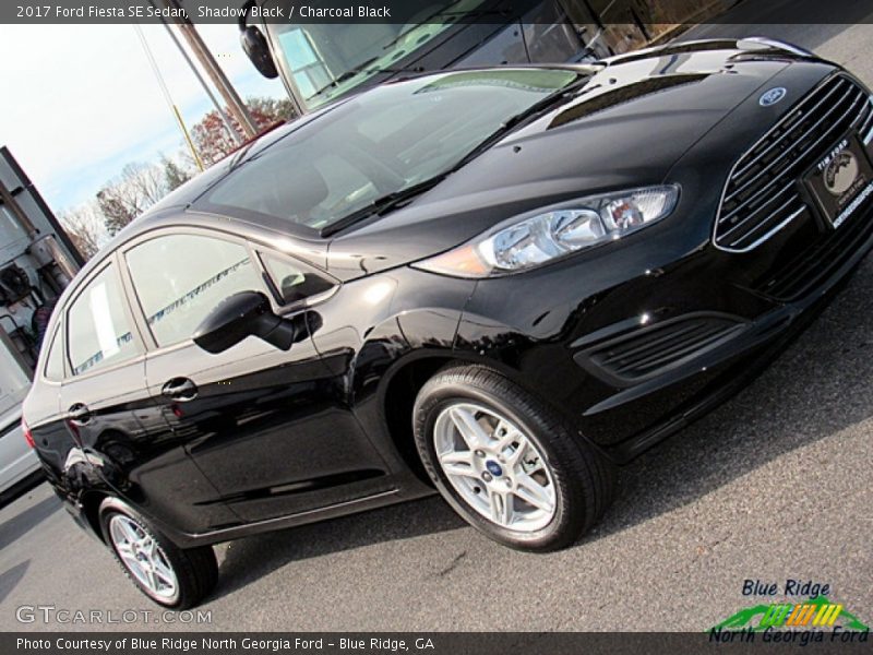 Shadow Black / Charcoal Black 2017 Ford Fiesta SE Sedan