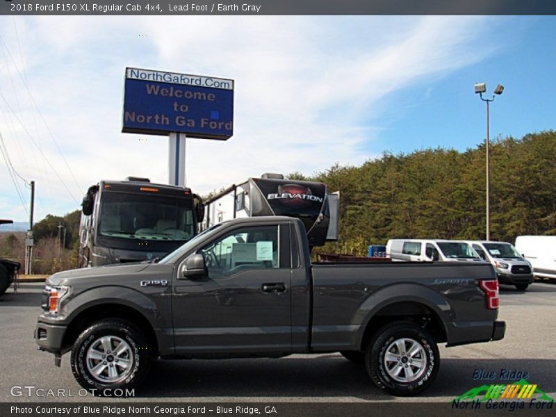 Lead Foot / Earth Gray 2018 Ford F150 XL Regular Cab 4x4