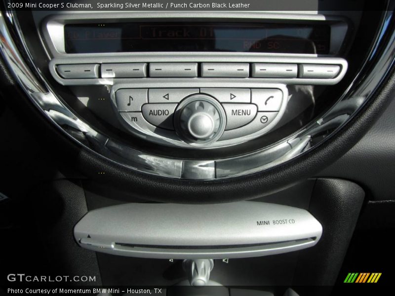 Sparkling Silver Metallic / Punch Carbon Black Leather 2009 Mini Cooper S Clubman