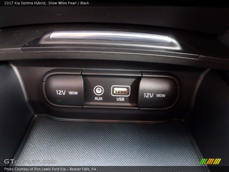 Controls of 2017 Optima Hybrid