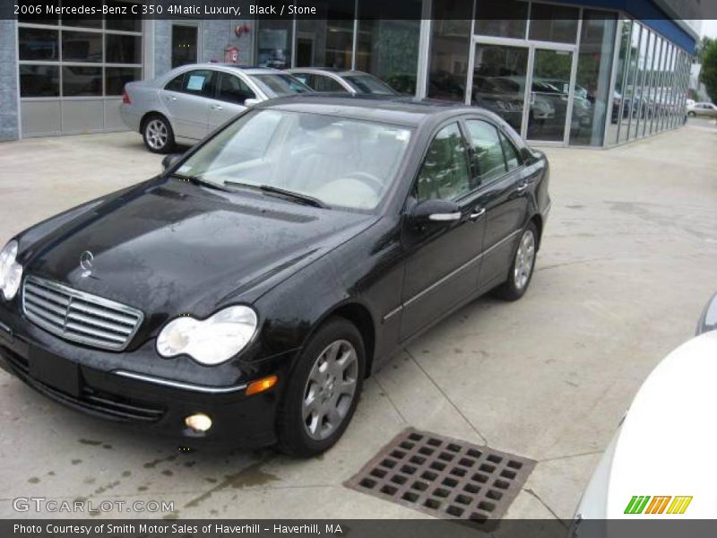 Black / Stone 2006 Mercedes-Benz C 350 4Matic Luxury