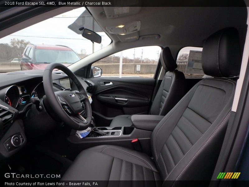 Blue Metallic / Charcoal Black 2018 Ford Escape SEL 4WD