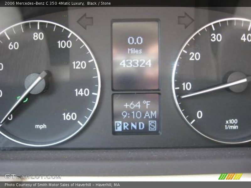 Black / Stone 2006 Mercedes-Benz C 350 4Matic Luxury