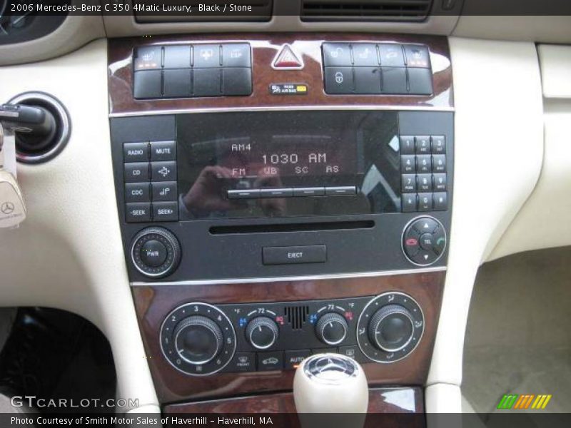 Black / Stone 2006 Mercedes-Benz C 350 4Matic Luxury