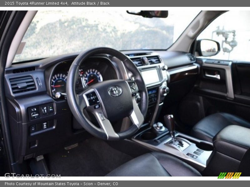 Attitude Black / Black 2015 Toyota 4Runner Limited 4x4