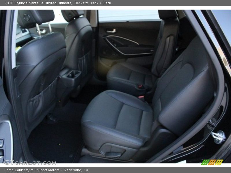 Becketts Black / Black 2018 Hyundai Santa Fe Limited Ultimate