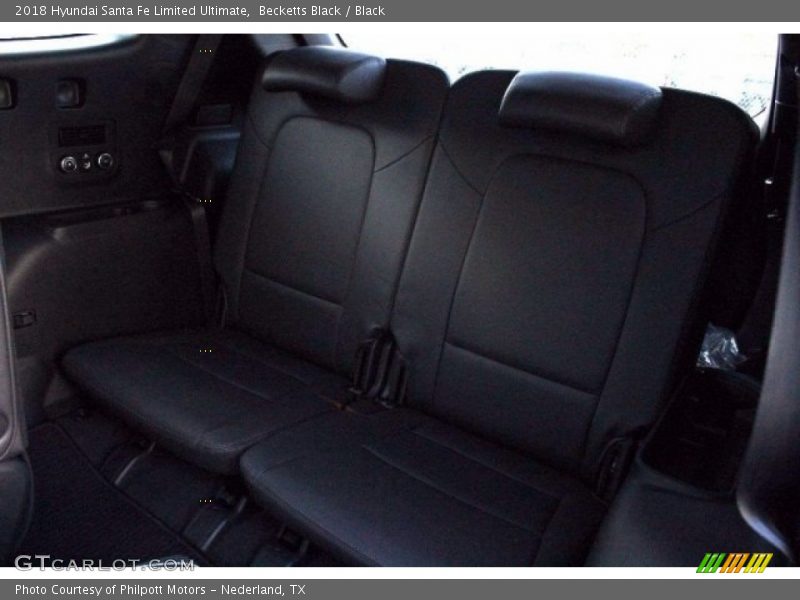 Becketts Black / Black 2018 Hyundai Santa Fe Limited Ultimate