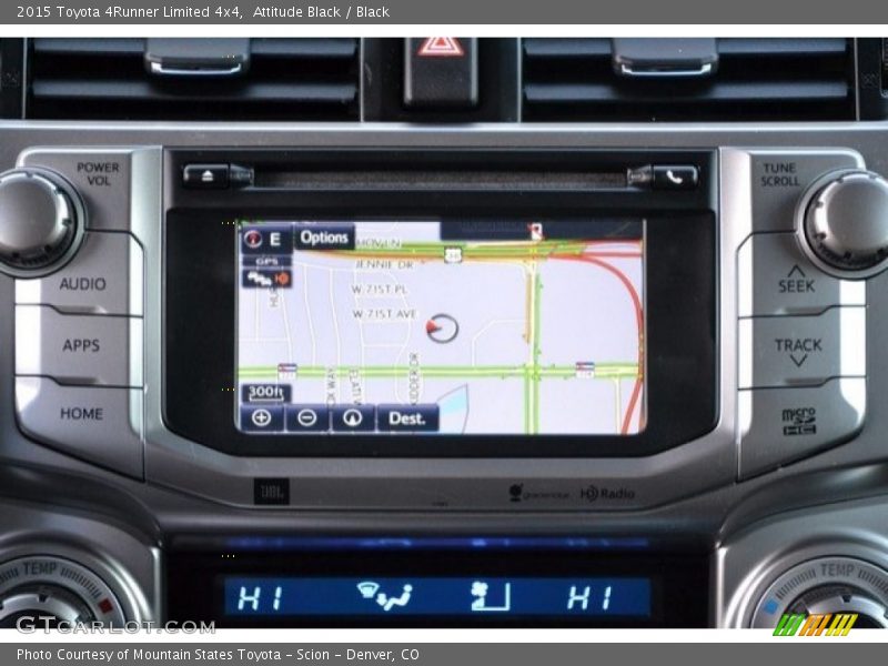 Attitude Black / Black 2015 Toyota 4Runner Limited 4x4