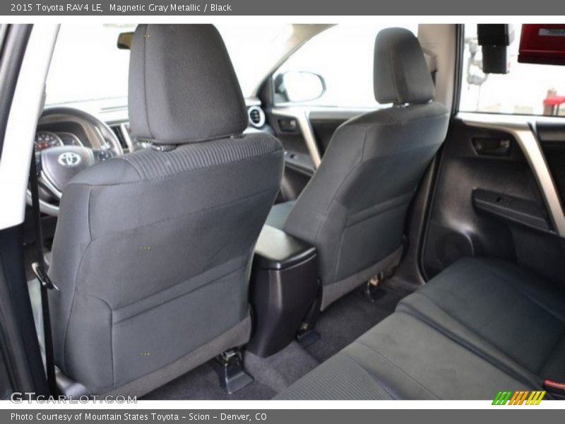 Magnetic Gray Metallic / Black 2015 Toyota RAV4 LE