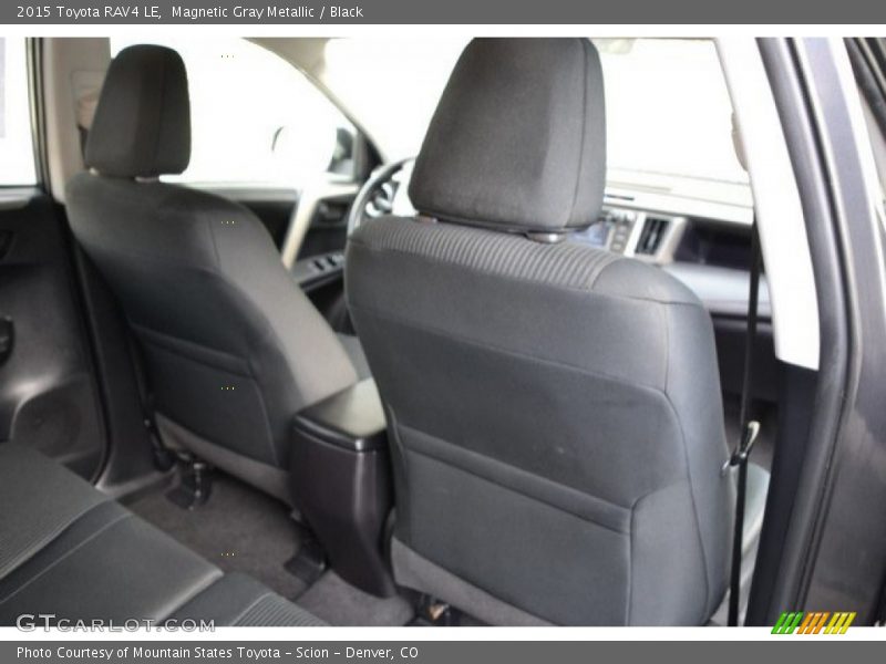 Magnetic Gray Metallic / Black 2015 Toyota RAV4 LE