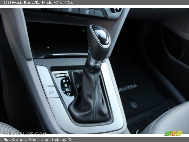 Symphony Silver / Gray 2018 Hyundai Elantra SEL