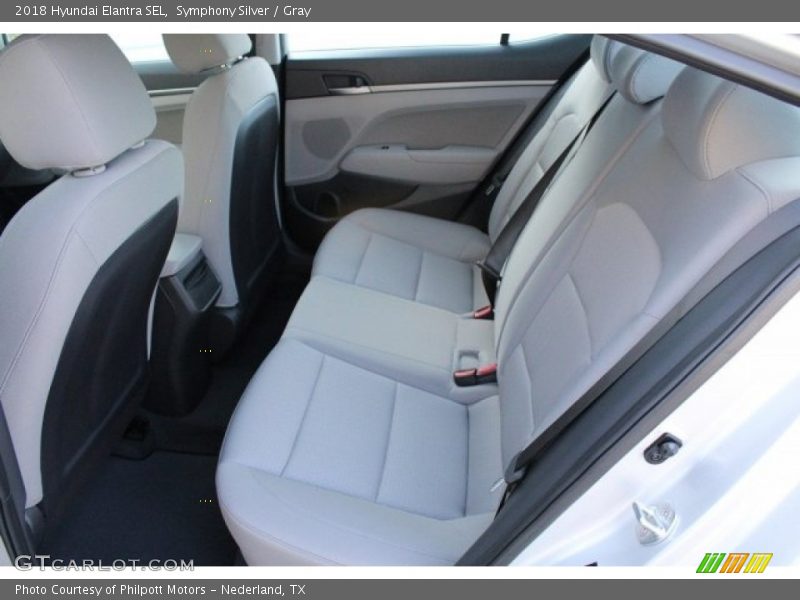 Symphony Silver / Gray 2018 Hyundai Elantra SEL
