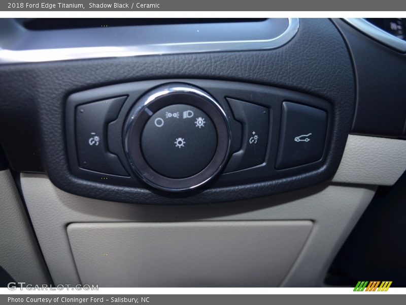 Shadow Black / Ceramic 2018 Ford Edge Titanium