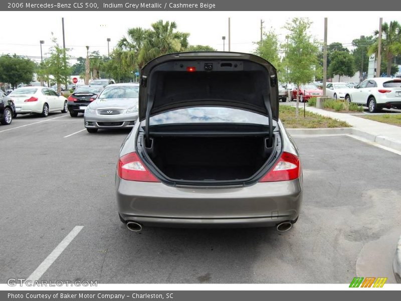 Indium Grey Metallic / Cashmere Beige 2006 Mercedes-Benz CLS 500