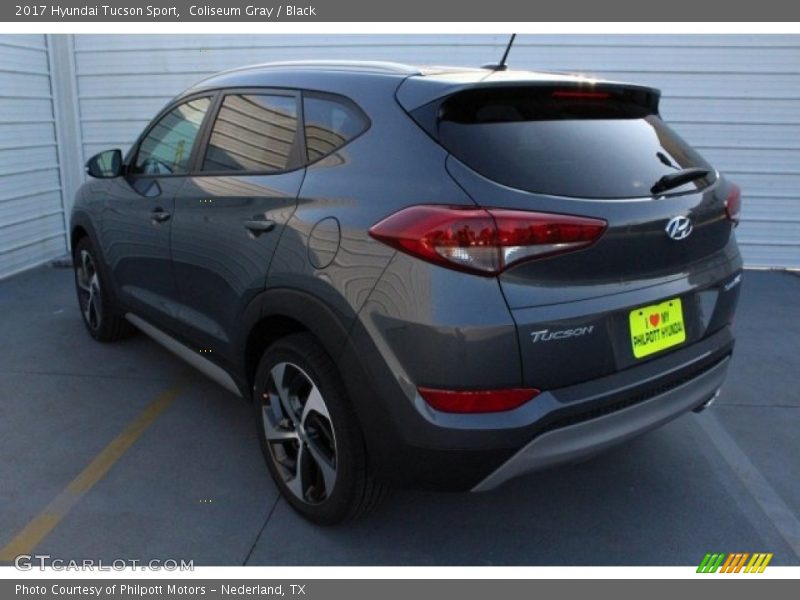 Coliseum Gray / Black 2017 Hyundai Tucson Sport