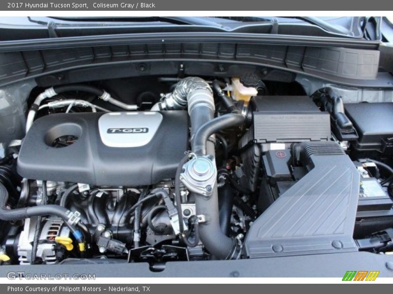 Coliseum Gray / Black 2017 Hyundai Tucson Sport