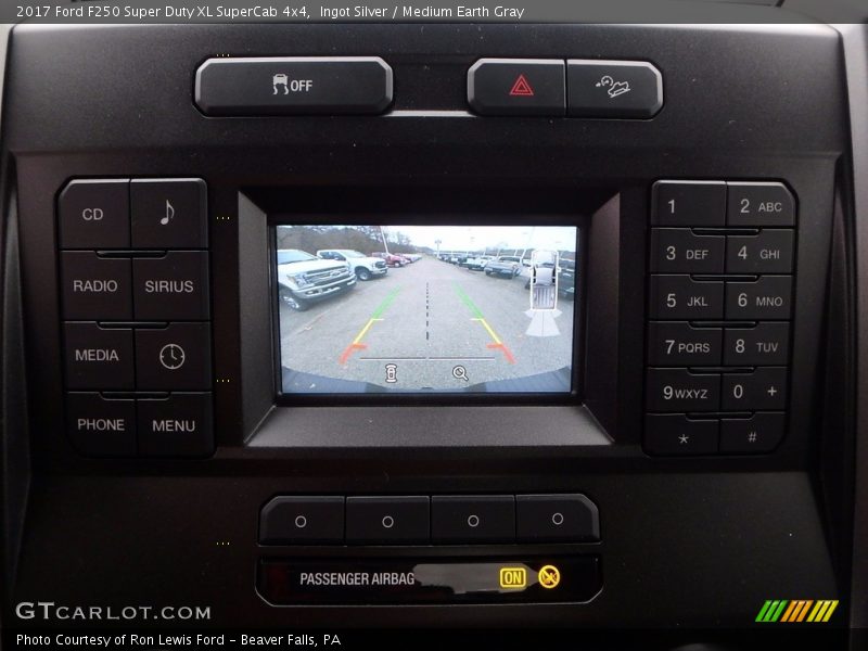 Ingot Silver / Medium Earth Gray 2017 Ford F250 Super Duty XL SuperCab 4x4