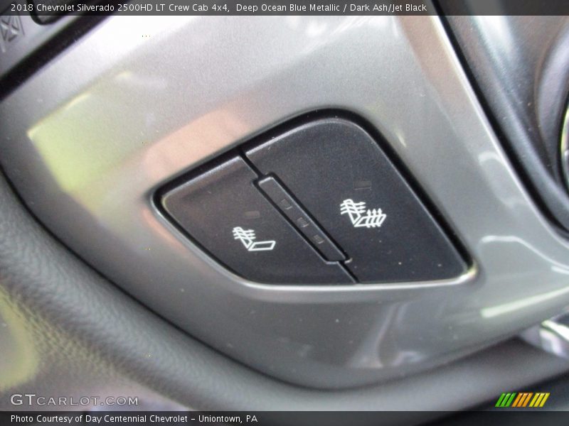 Deep Ocean Blue Metallic / Dark Ash/Jet Black 2018 Chevrolet Silverado 2500HD LT Crew Cab 4x4