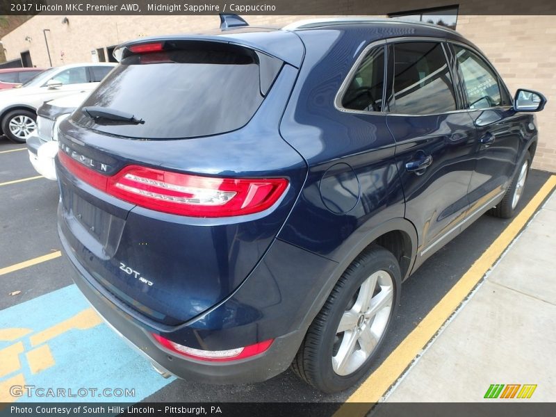 Midnight Sapphire / Cappuccino 2017 Lincoln MKC Premier AWD