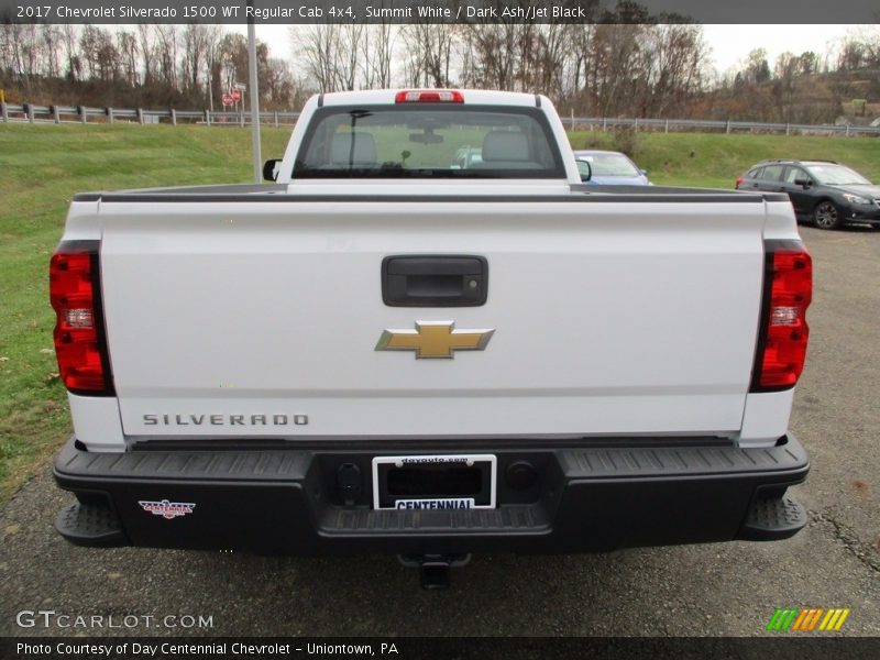 Summit White / Dark Ash/Jet Black 2017 Chevrolet Silverado 1500 WT Regular Cab 4x4