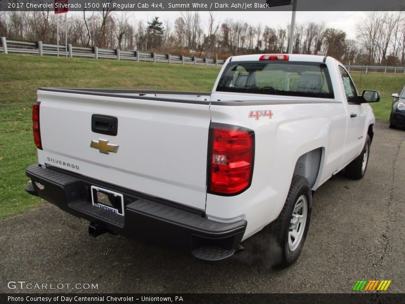 Summit White / Dark Ash/Jet Black 2017 Chevrolet Silverado 1500 WT Regular Cab 4x4