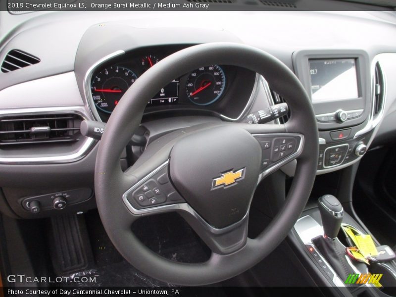 Orange Burst Metallic / Medium Ash Gray 2018 Chevrolet Equinox LS