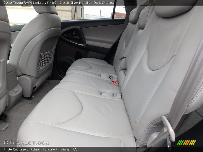 Classic Silver Metallic / Dark Charcoal 2010 Toyota RAV4 Limited V6 4WD