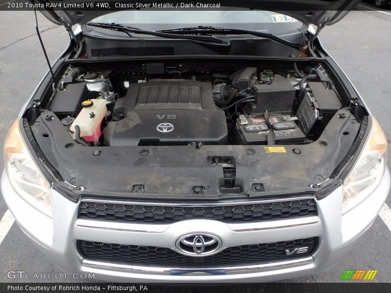 Classic Silver Metallic / Dark Charcoal 2010 Toyota RAV4 Limited V6 4WD