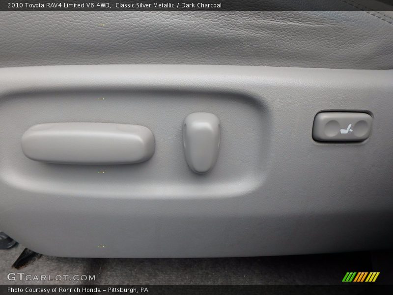 Classic Silver Metallic / Dark Charcoal 2010 Toyota RAV4 Limited V6 4WD