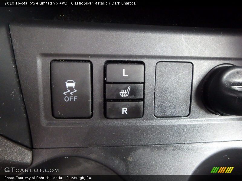 Classic Silver Metallic / Dark Charcoal 2010 Toyota RAV4 Limited V6 4WD