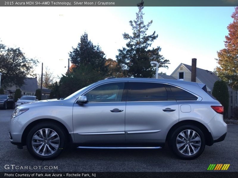 Silver Moon / Graystone 2015 Acura MDX SH-AWD Technology