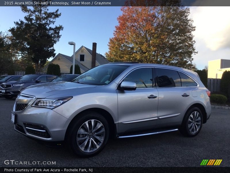Silver Moon / Graystone 2015 Acura MDX SH-AWD Technology
