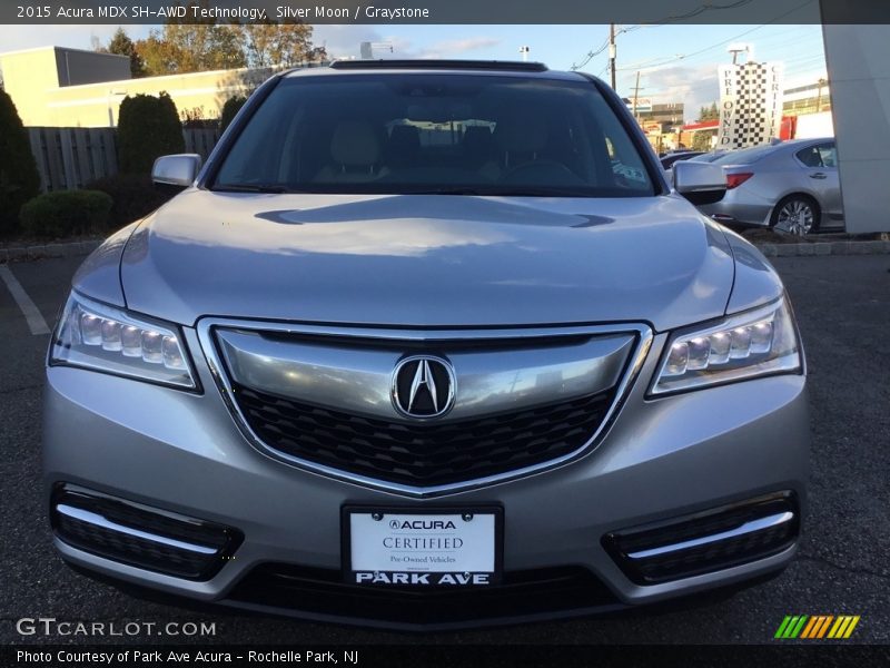 Silver Moon / Graystone 2015 Acura MDX SH-AWD Technology